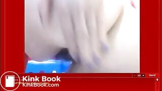 Massive ass granny in scat solo