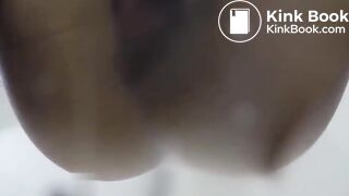 Japanese woman's toilet scene - video 84