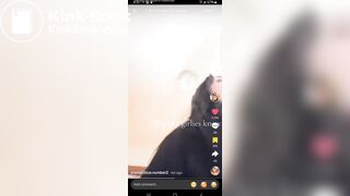 TT girl shitting in trash can