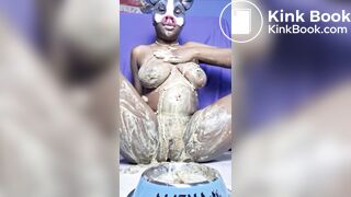 Ebony piggy scat packing