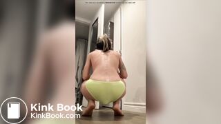 Sexy Hot White Girl Panty Poop Comp