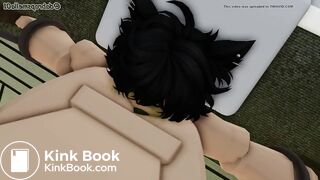 Roblox girl fart and shit on a boy