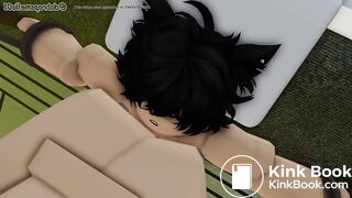 Roblox girl fart and shit on a boy