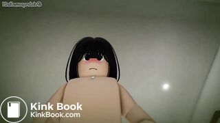 Roblox girl fart and shit on a boy