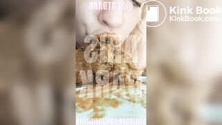 Awesome shit and I taking in my mouth @scatdark