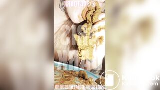 Awesome shit and I taking in my mouth @scatdark