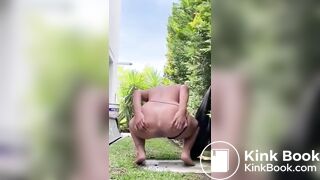 Big shit outside - video 3