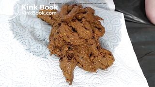 Lady pushes dirty load