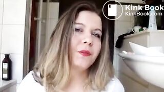 "Jetzt muss ich ein häufchen machen.."