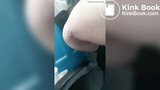 Public toilet shitting selfie