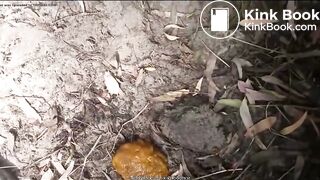 Fatty diarrhea outdoor..