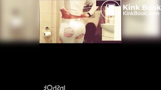 No name girl pooping