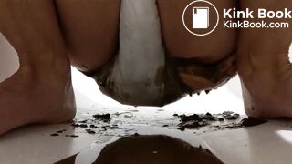 Girl diaper enema - video 3