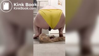 TDH big panty shit on the floor