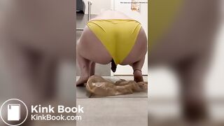 TDH big panty shit on the floor