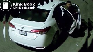 Latin Woman Shit in the street