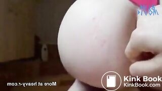 Shitty masturbation and cum