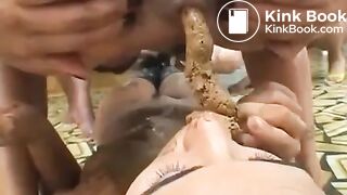 Hot Lesbian scat compilation