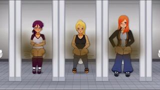 Three Tomboys Dumping