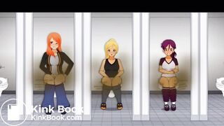 Three Tomboys Dumping