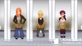 Three Tomboys Dumping