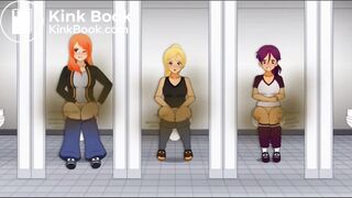 Three Tomboys Dumping