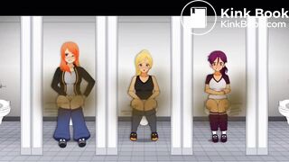 Three Tomboys Dumping