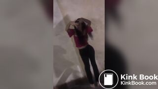 Brasileira foi brigar e se cagou toda