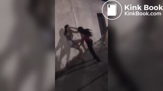 Brasileira foi brigar e se cagou toda