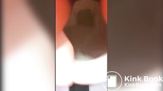 Girl pooping on toilet - video 54