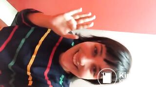 Girl pooping on toilet - video 54