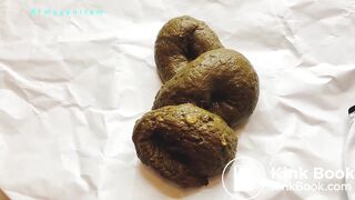 Japanese girl corn shit