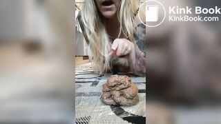 Hot girl shitting - video 152