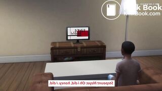 Stepaunt and Nephew Shit Slave (Sims 4 Edit)