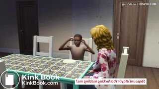 Stepaunt and Nephew Shit Slave (Sims 4 Edit)