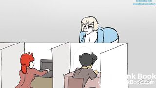 Boss can't take it anymore and shits himself