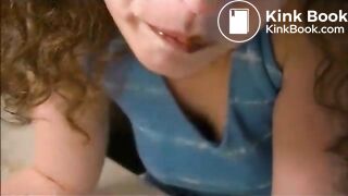 Brownies with a big log