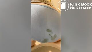 Sexy Young White Girl Sky Blue Panty Poop