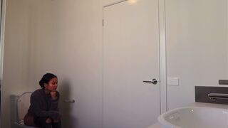 Fake toilet couple prank
