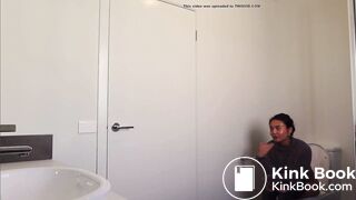 Fake toilet couple prank