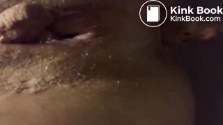 Nurse has a poopy potty time on toilet after work