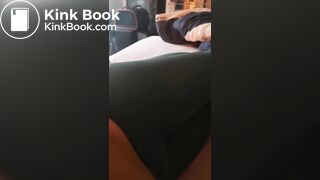 Women farts loudly in pantyhose