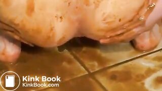 Vintage scat brunette