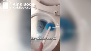 Girls pooping on toilet - video 33
