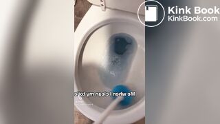 Girls pooping on toilet - video 33