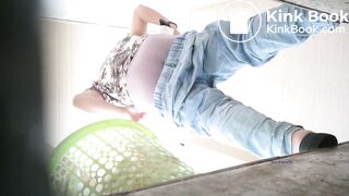 spy camera asian girl pee and shit.video_896