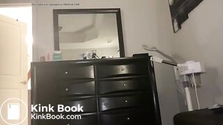 Big booty ebony shitting big load on chest