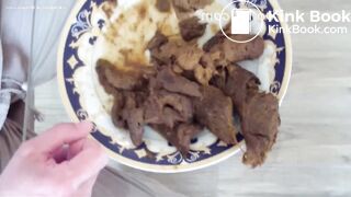 Hot girls making a shit meal for a guy