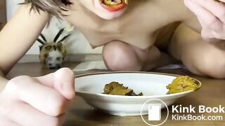 Poo, pee, tasting and smearing scat..