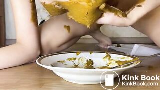 Poo, pee, tasting and smearing scat..